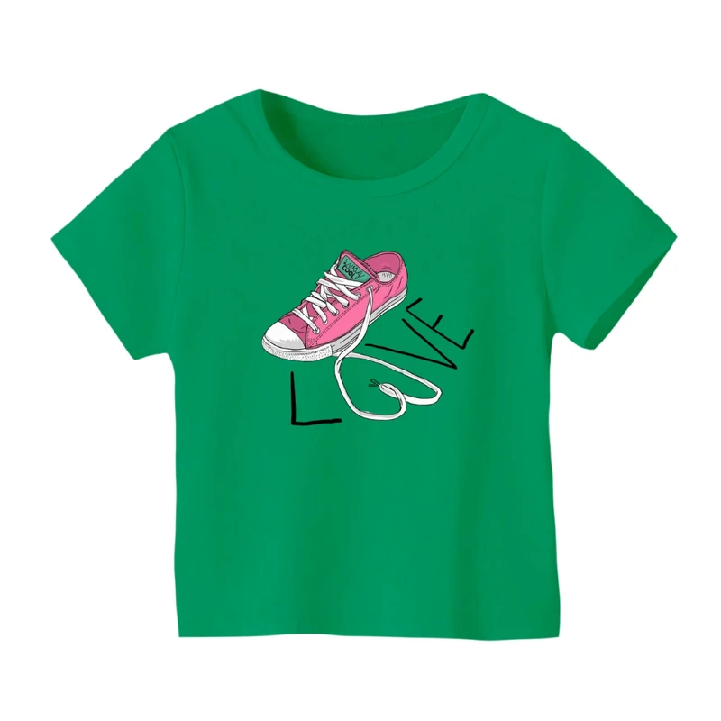 تی شرت آستین کوتاه بچگانه مدل کتونی کد ۴