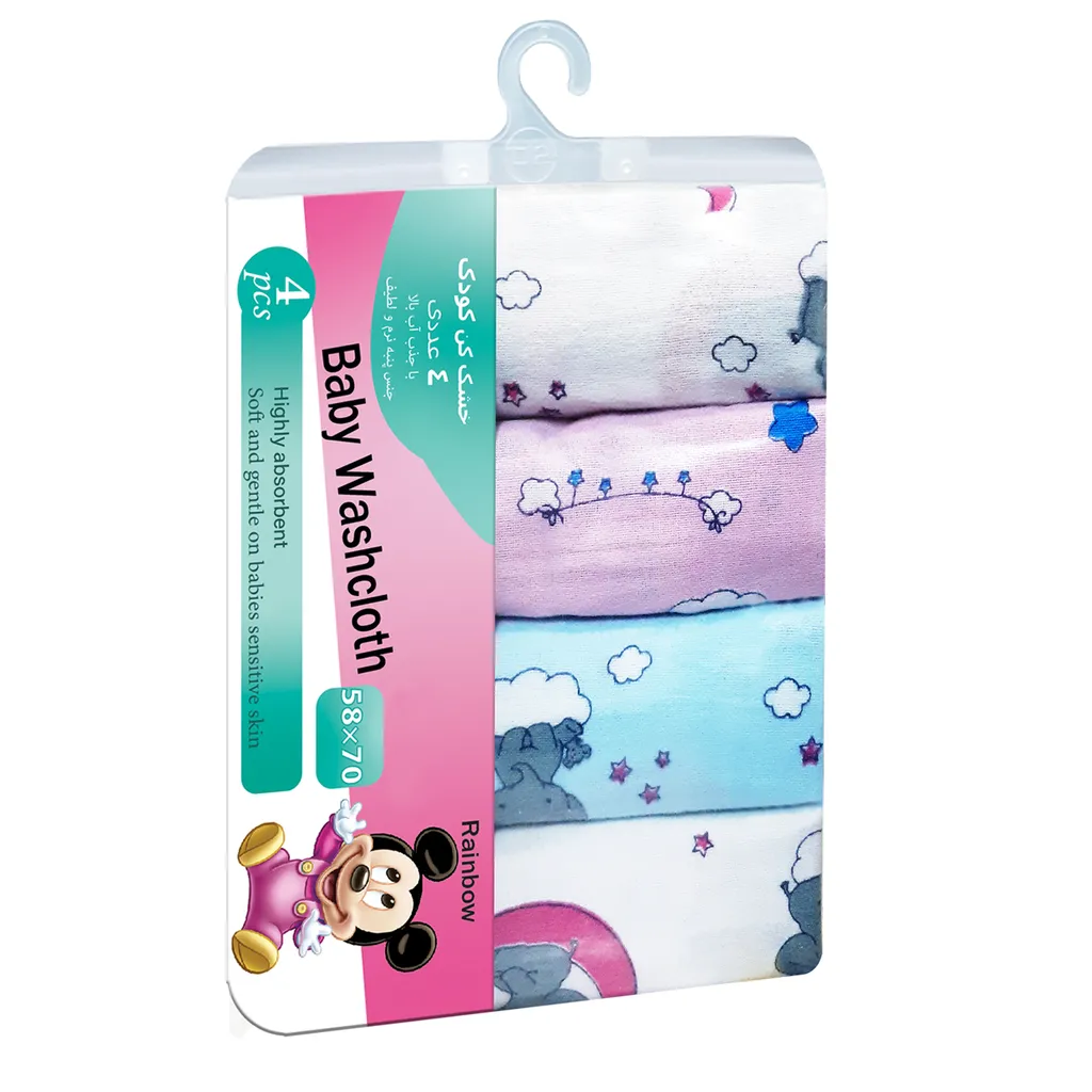 خشک کن کودک رینبو مدل  Elephant بسته 4 عددی