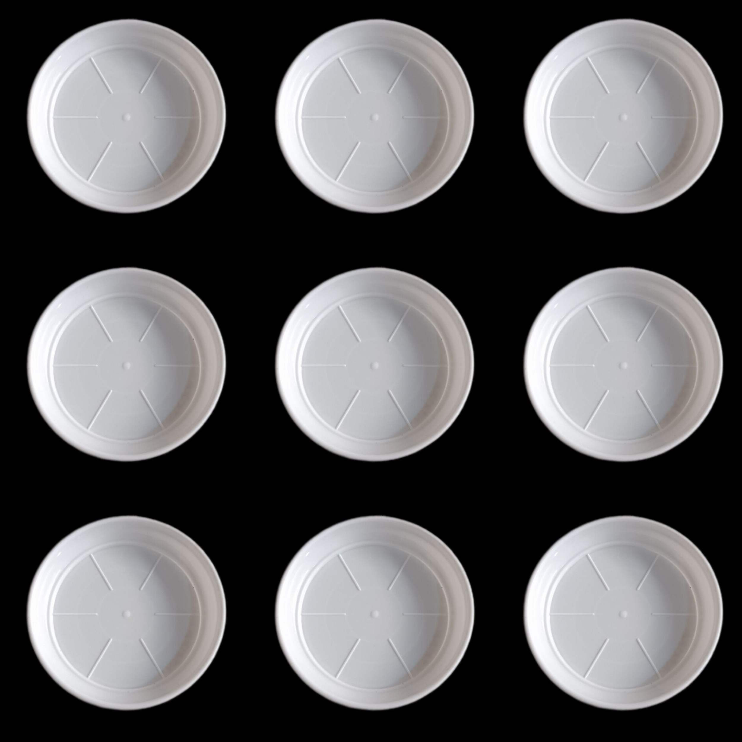 زیرگلدانی مدل پلاستیکی 24c بسته 9 عددی