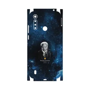 MAHOOT Morgan Freeman-FullSkin Cover Sticker for Motorola Moto G8 Power Lite