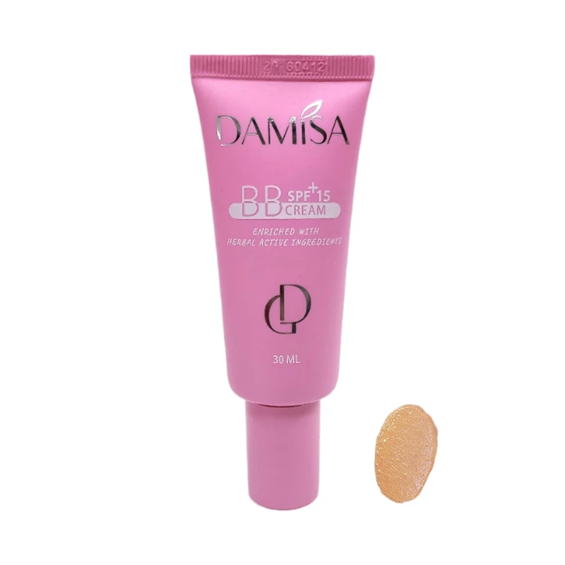 کرم پودر BB مایع SPF15 دامیثا شماره 02 مناسب برای انواع پوست حجم 30 میلی‌لیتر
