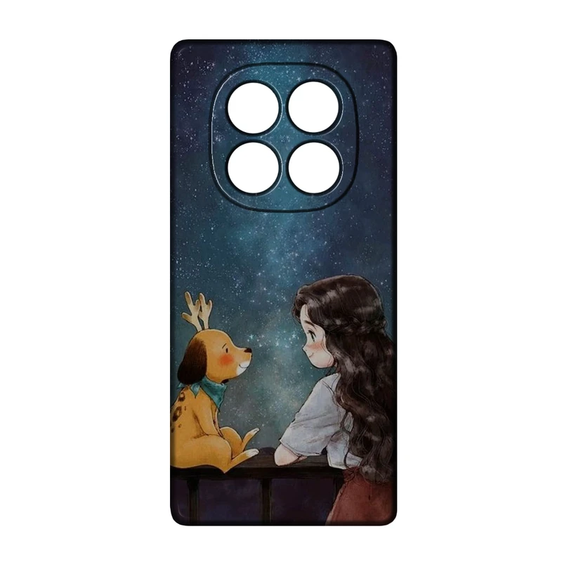 کاور طرح دخترانه کد 249 مناسب برای گوشی موبایل شیائومی Redmi Note 14 Pro 5G