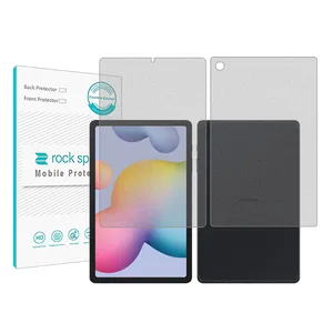 Rockspace model HyMTT screen protector suitable for Samsung Galaxy Tab S6 Lite tablet along with tablet back protector