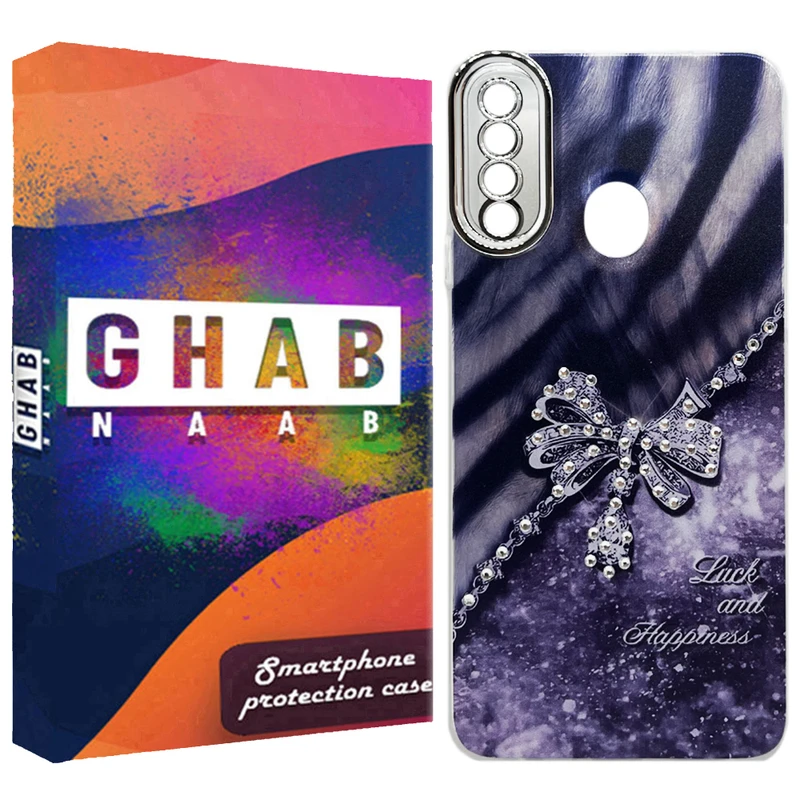 کاور قاب ناب مدل دخترانه طرح پاپیون مناسب برای گوشی موبایل سامسونگ Galaxy A20s