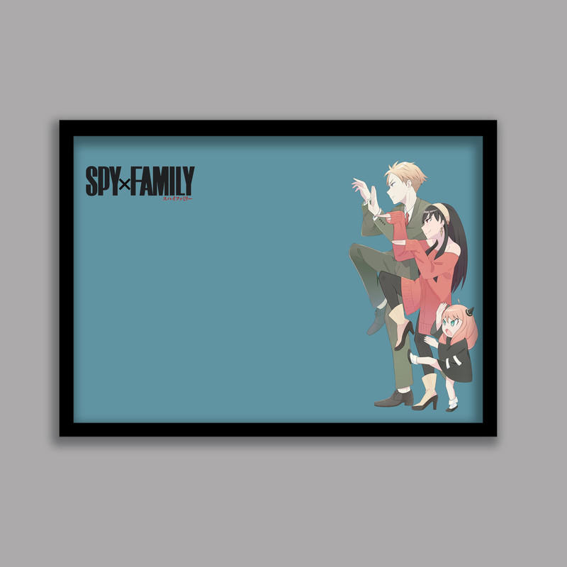 تابلو مدل انیمه اسپای ایکس فمیلی Spy x Family کد LA-G10356-2
