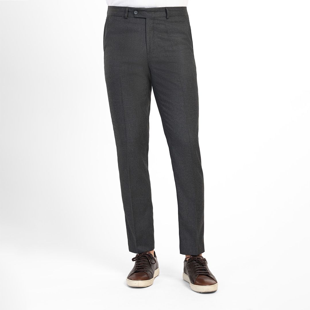 شلوار پارچهای اسلیم فیت مردانه ام کی مدل 2109 - - 6