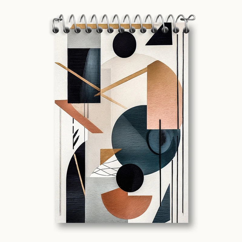 دفتر یادداشت 50 برگ خندالو مدل دکوراتیو (decorative) کد F707