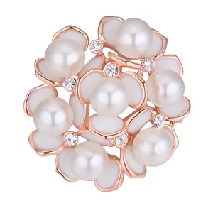 گل سینه روزینی مدل Br12-1