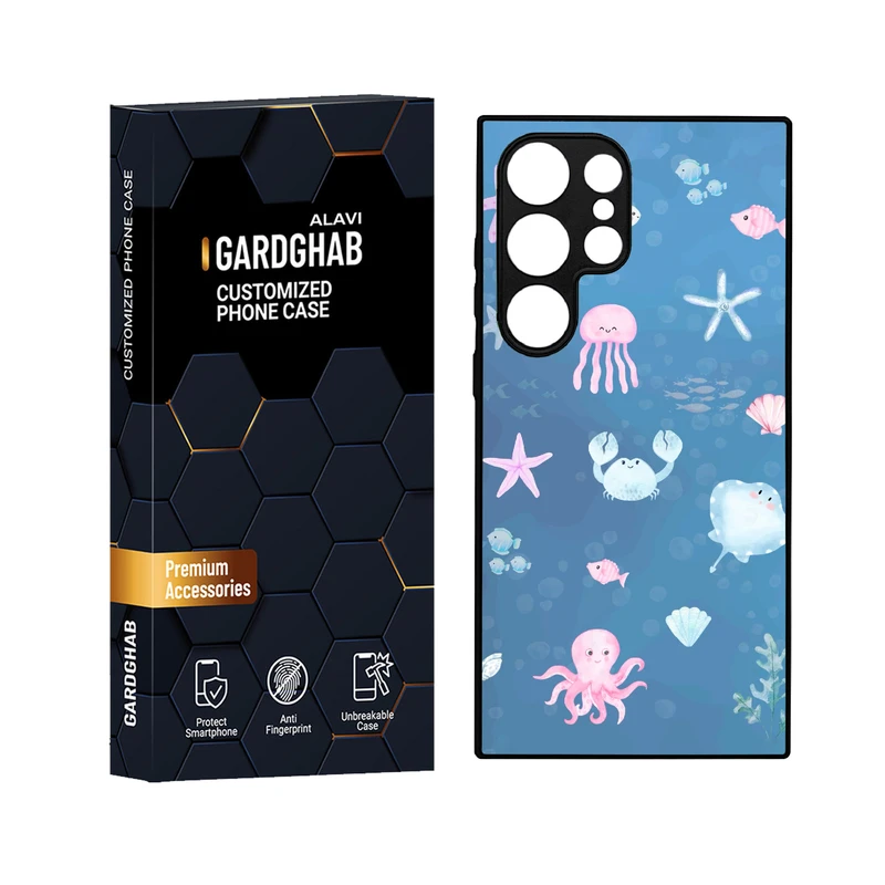 کاور گارد قاب علوی مدل دور ژله ای مناسب برای گوشی موبایل سامسونگ Galaxy S24 Ultra