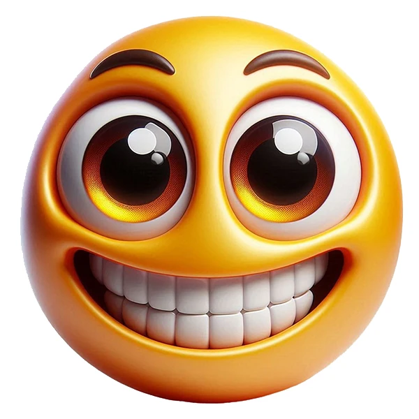   استیکر پارچه و لباس پاد آفرین طرح ایموجی خنده کد 4341