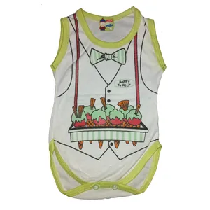 بادی آستین کوتاه نوزادی مدل B21