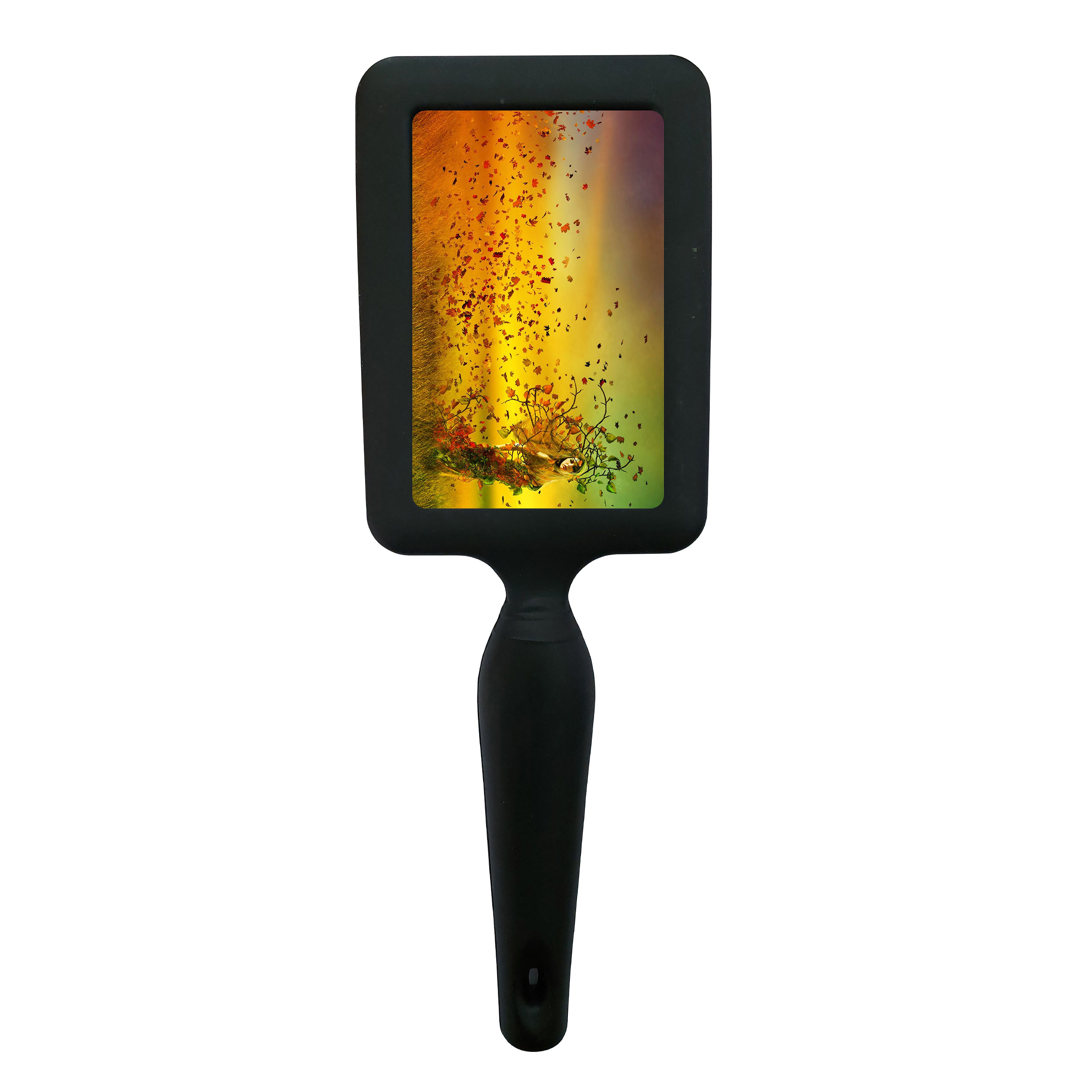 برس مو طرح گل و دختر و درخت مدل B1162