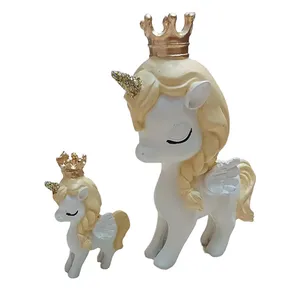 مجسمه مدل یونیکورن مجموعه 2 عددی
