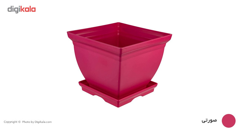 گلدان شهرآذین مدل 2024 ارتفاع 26 سانتی متر گلدان شهرآذین مدل 2024 ارتفاع 26 سانتی متر