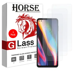 محافظ صفحه نمایش هورس مدل UCC مناسب برای گوشی موبایل موتورولا Moto G 5G Plus بسته سه عددی