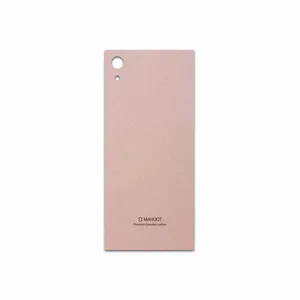 MAHOOT Rose Gold Leather Cover Sticker for Sony Xperia XA1