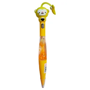 روان نویس مدل آکواریومی چراغ دار طرح میمون و موز کد 026