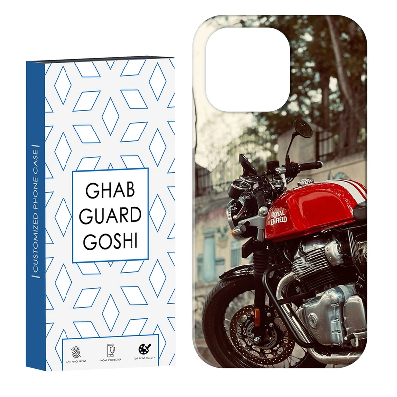 کاور قاب گارد گوشی طرح موتور سی بی کد Dimo-087 مناسب برای گوشی موبایل اپل IPHONE 13 PRO