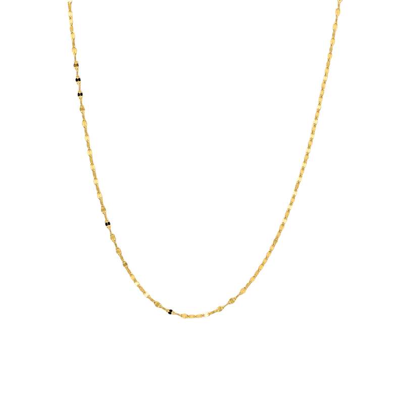 زنجیر طلا 18 عیار زنانه مدل استار