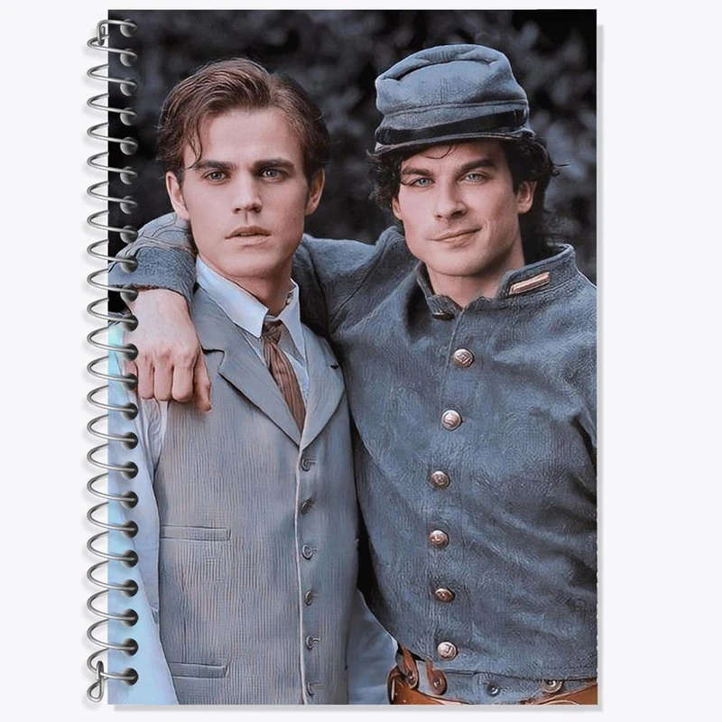 دفتر لغت 50 برگ خندالو مدل خاطرات یک خون آشام The Vampire Diaries کد 20246