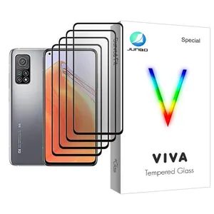 Junbo Viva Glass MIX004 Screen Protector For Xiaomi Mi 10T 5G Pack Of 4