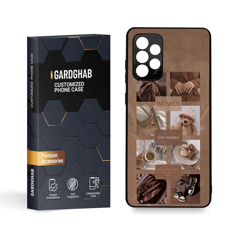 کاور گارد قاب مدل دخترانه مناسب برای گوشی موبایل سامسونگ Galaxy A72