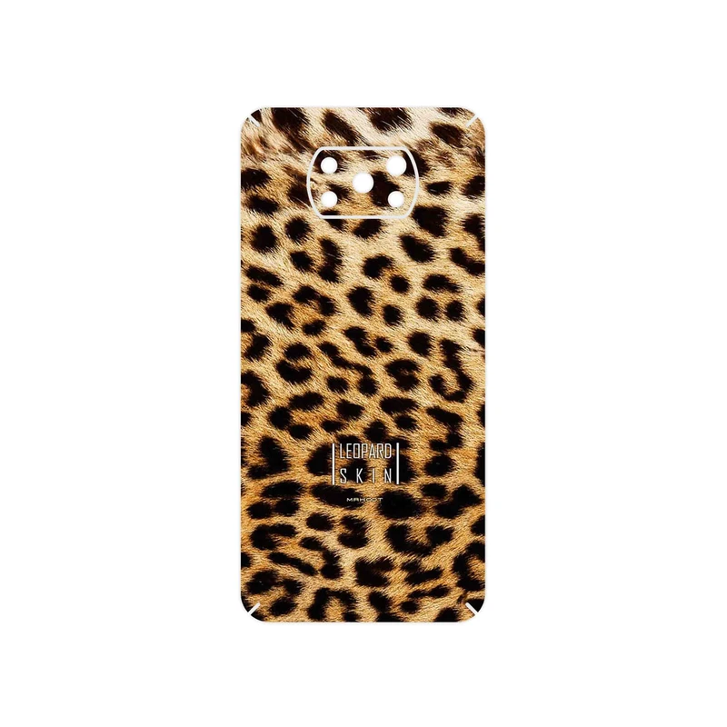 برچسب پوششی ماهوت مدل Leopard Skin مناسب برای گوشی موبایل شیائومی Poco X3 NFC