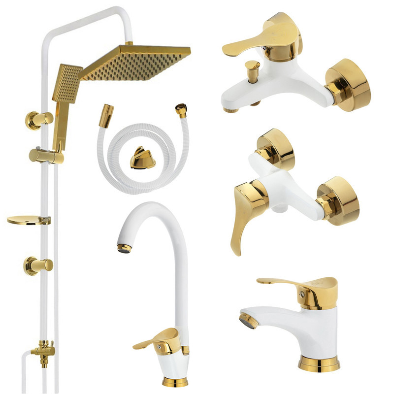 ست شیرآلات فراست پویا مدل آیلار ST-1 مجموعه 6 عددی