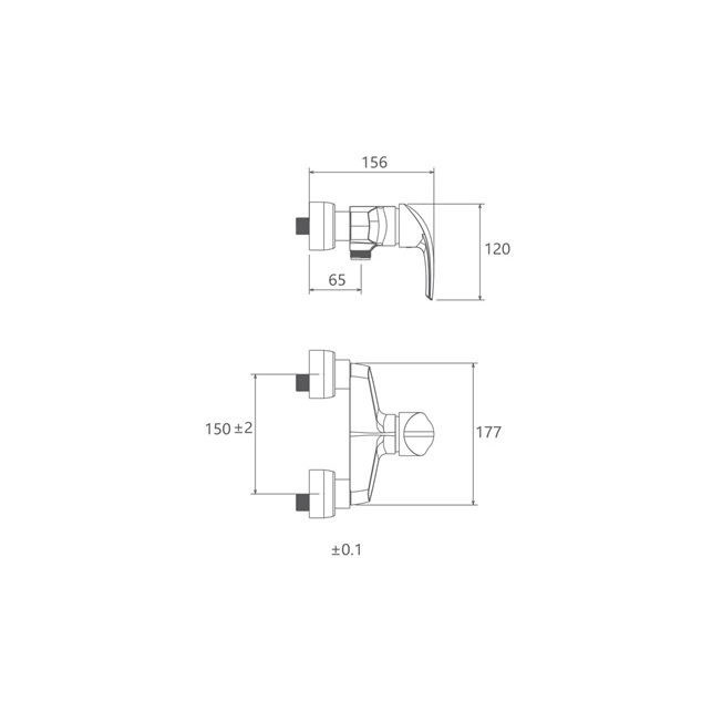 شیر سرویس بهداشتی شودر مدل پاریس کد01