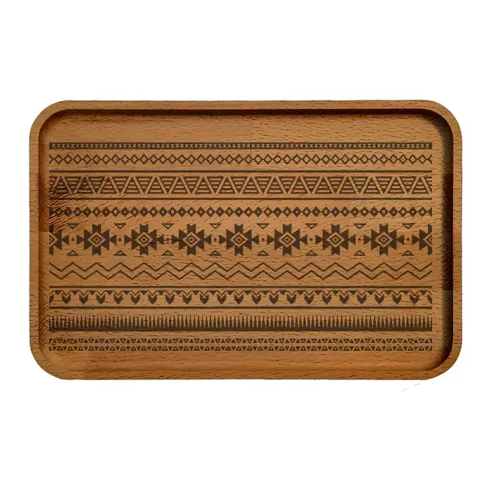 سینی چوبی مدل نقاشی