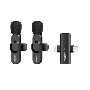 ست میکروفن بی سیم موکسوم مدل MX-AX78 با درگاه اتصال USB-C/لایتنینگ