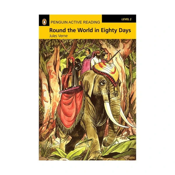 کتاب Round the World in Eighty Days اثر Jules Verne انتشارات Pearson