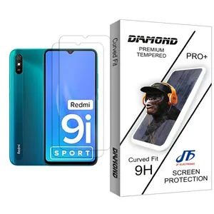 JF Diamond Glass MIX002 Screen Protector For Xiaomi Redmi 9i Sport Pack Of 2