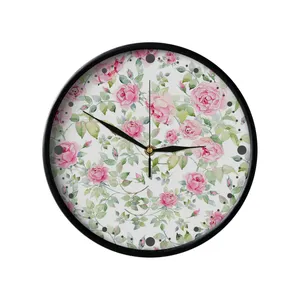 ساعت دیواری مدوپد طرح رزباران مدل PAT00067