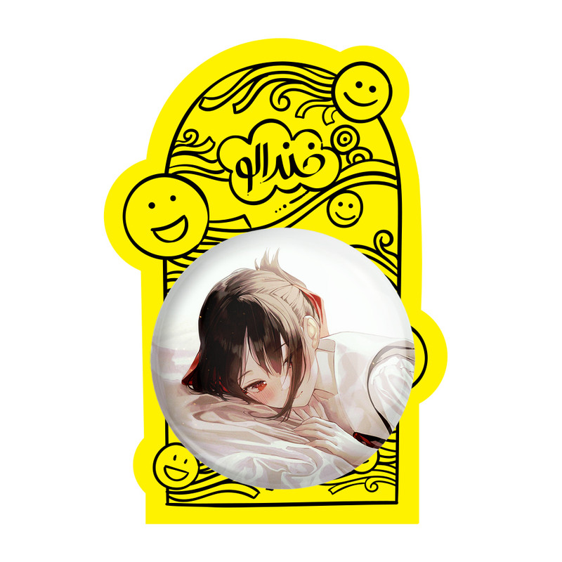 آینه جیبی خندالو طرح کاگویا شینومیا انیمه کاگویا ساما مدل تاشو کد 16039