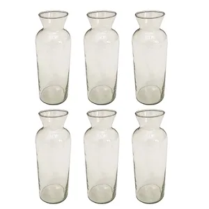 لیوان اسموتی مدل flower مجموعه 6 عددی