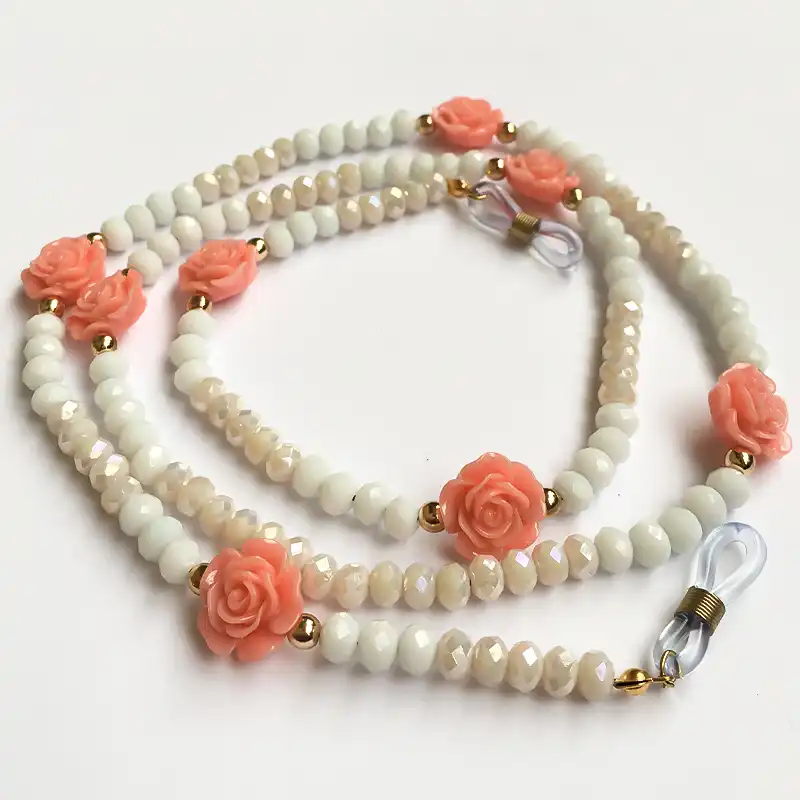 بند عینک مدل گل