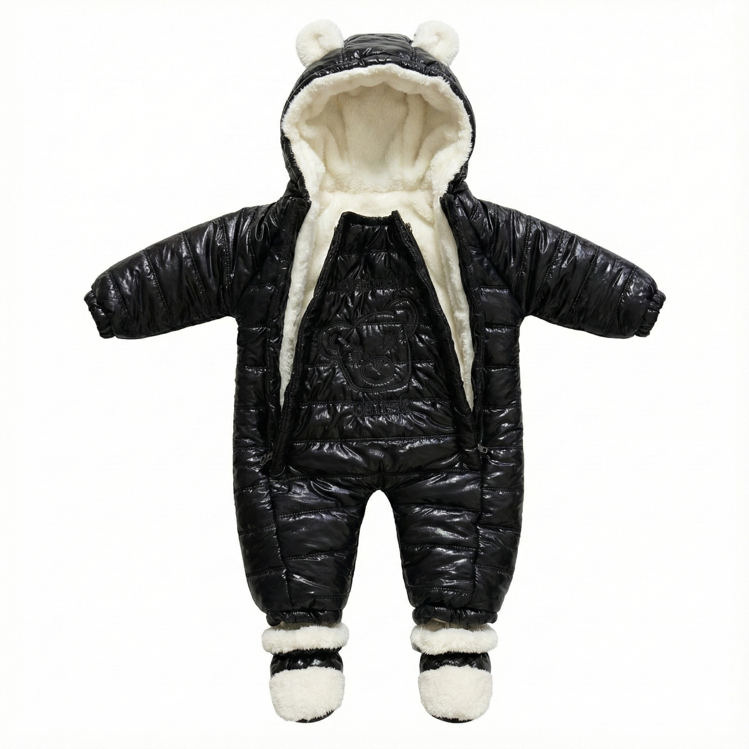 سرهمی زمستانی نوزادی مدل سولو