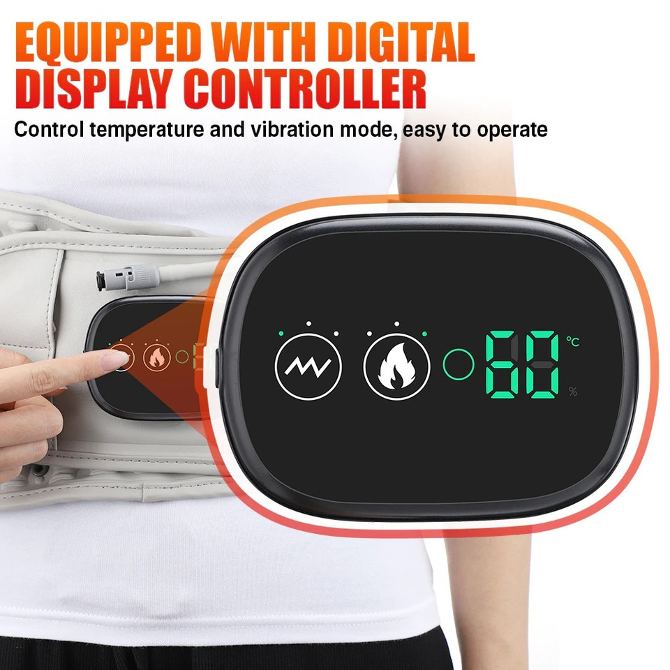 ماساژور کمر مدل Hot Electric Vibrating Belt Inflatable Lumbar ماساژور کمر مدل Hot Electric Vibrating Belt Inflatable Lumbar