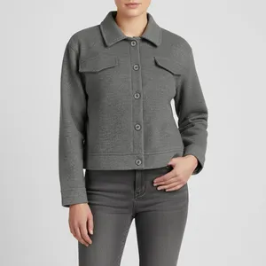 کت زنانه آر اِن اِس مدل 11121794 رنگ طوسی