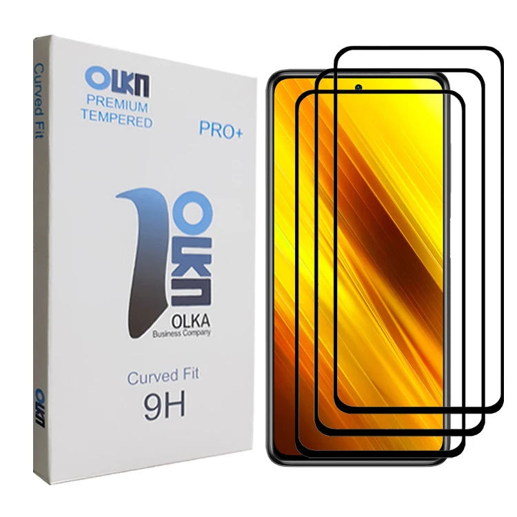 محافظ صفحه نمایش مات الکا مدل +PRO مناسب برای گوشی موبایل شیائومی Poco X3 بسته سه عددی