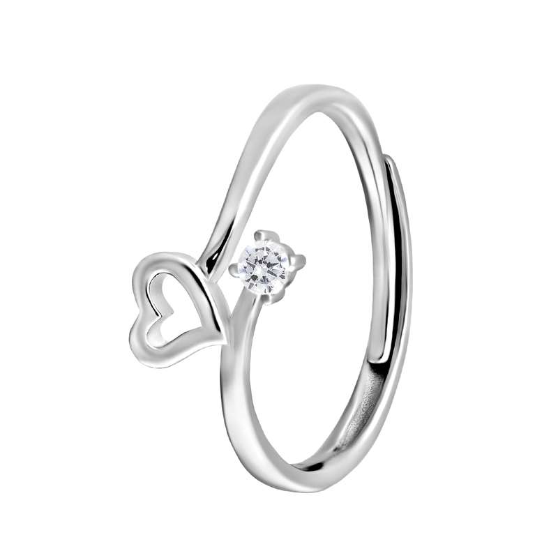 انگشتر نقره زنانه اقلیمه مدل AN124