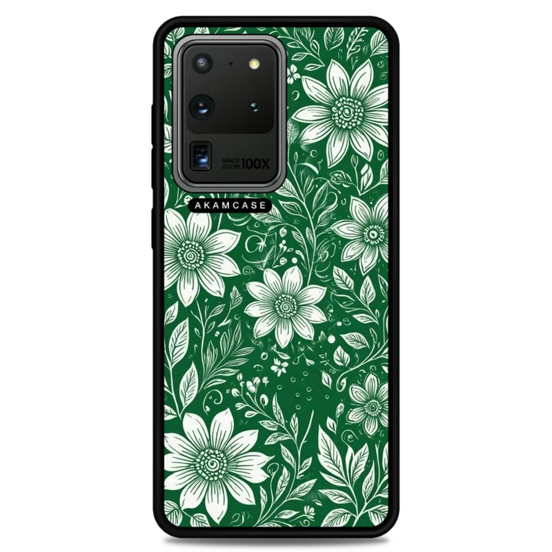 کاور آکام مدل AMC-WSGS20U-FLOWERS-17 مناسب برای گوشی موبایل سامسونگ Galaxy S20 Ultra
