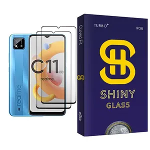 Atouchbo Shiny Glass MIX002 Screen Protector For Realme C11 (2021) Pack Of 2