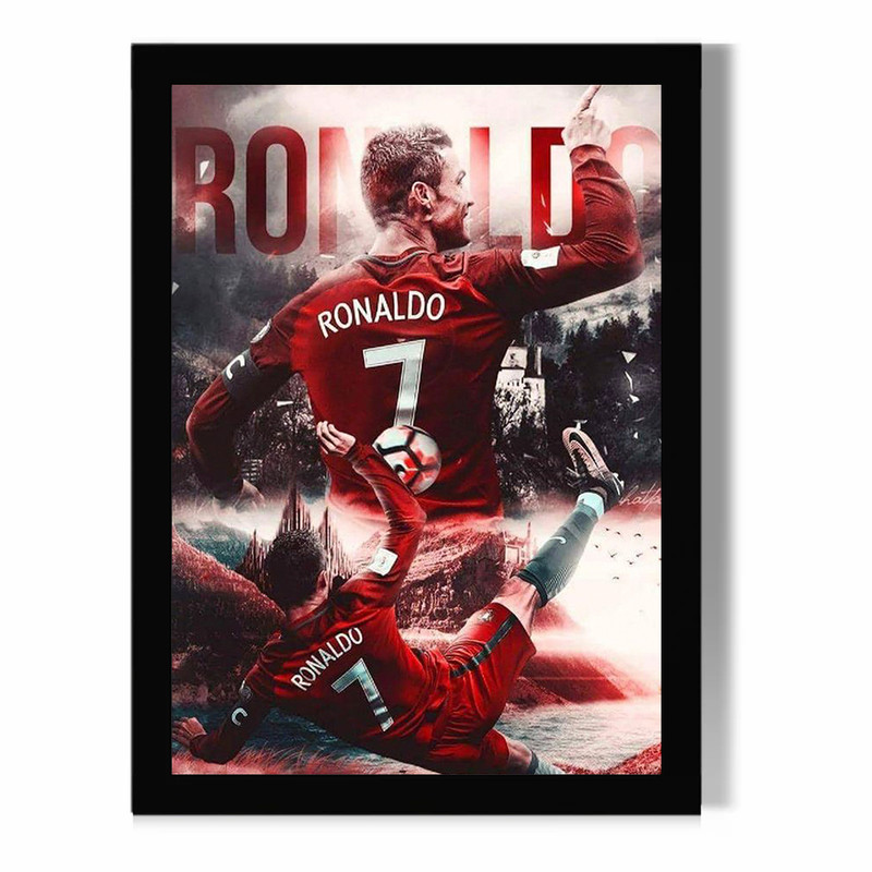 تابلو مدل دیواری طرح رونالدو | Ronaldo کد FD439