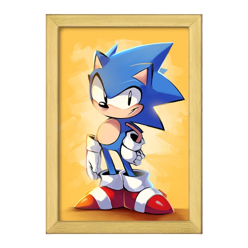 تابلو خندالو طرح سونیک (Sonic) کد 37034