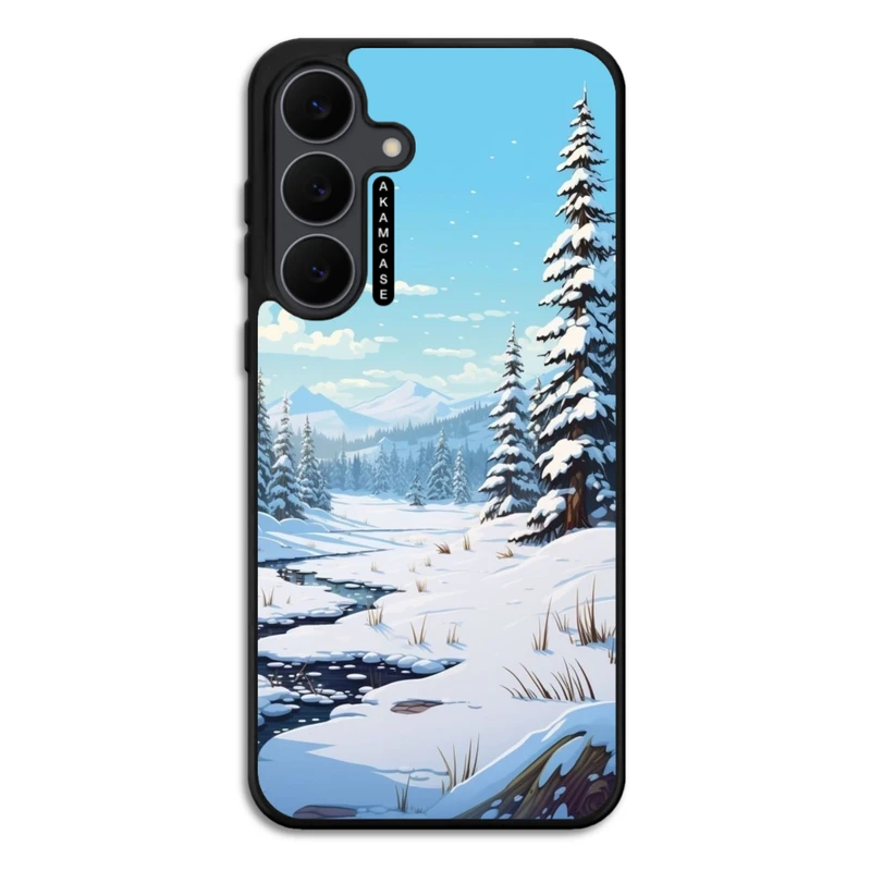 کاور آکام مدل AMC-WSGS25FE-WINTER-5 مناسب برای گوشی موبایل سامسونگ Galaxy S25 FE