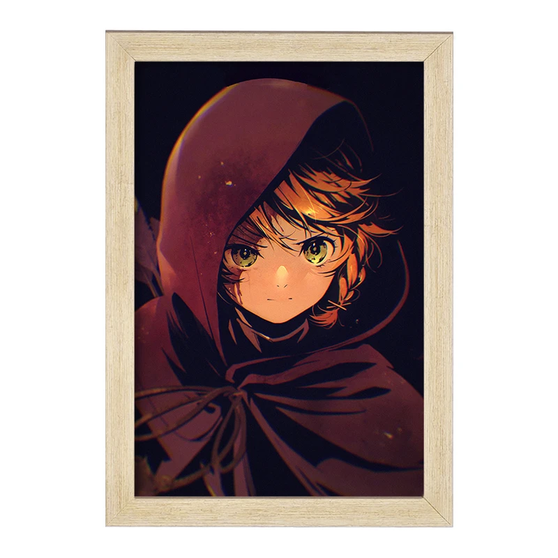 تابلو خندالو مدل انیمه ناکجاآباد موعود  کد 12713