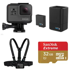 مجموعه دوربین فیلم برداری ورزشی گوپرو مدل HERO6 Black پکیج 1