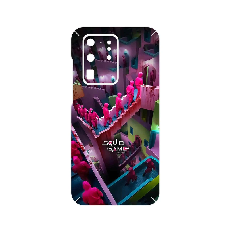 برچسب پوششی ماهوت مدل Squid Game مناسب برای گوشی موبایل سامسونگ Galaxy S20 Ultra